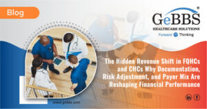 Read more about the article The Hidden Revenue Shift in FQHCs and CHCs: Why Documentation, Risk Adjustment, and Payer Mix Are Reshaping Financial Performance