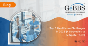 Read more about the article Top 5 Healthcare Challenges in 2026 [+ Strategies to Mitigate Them]