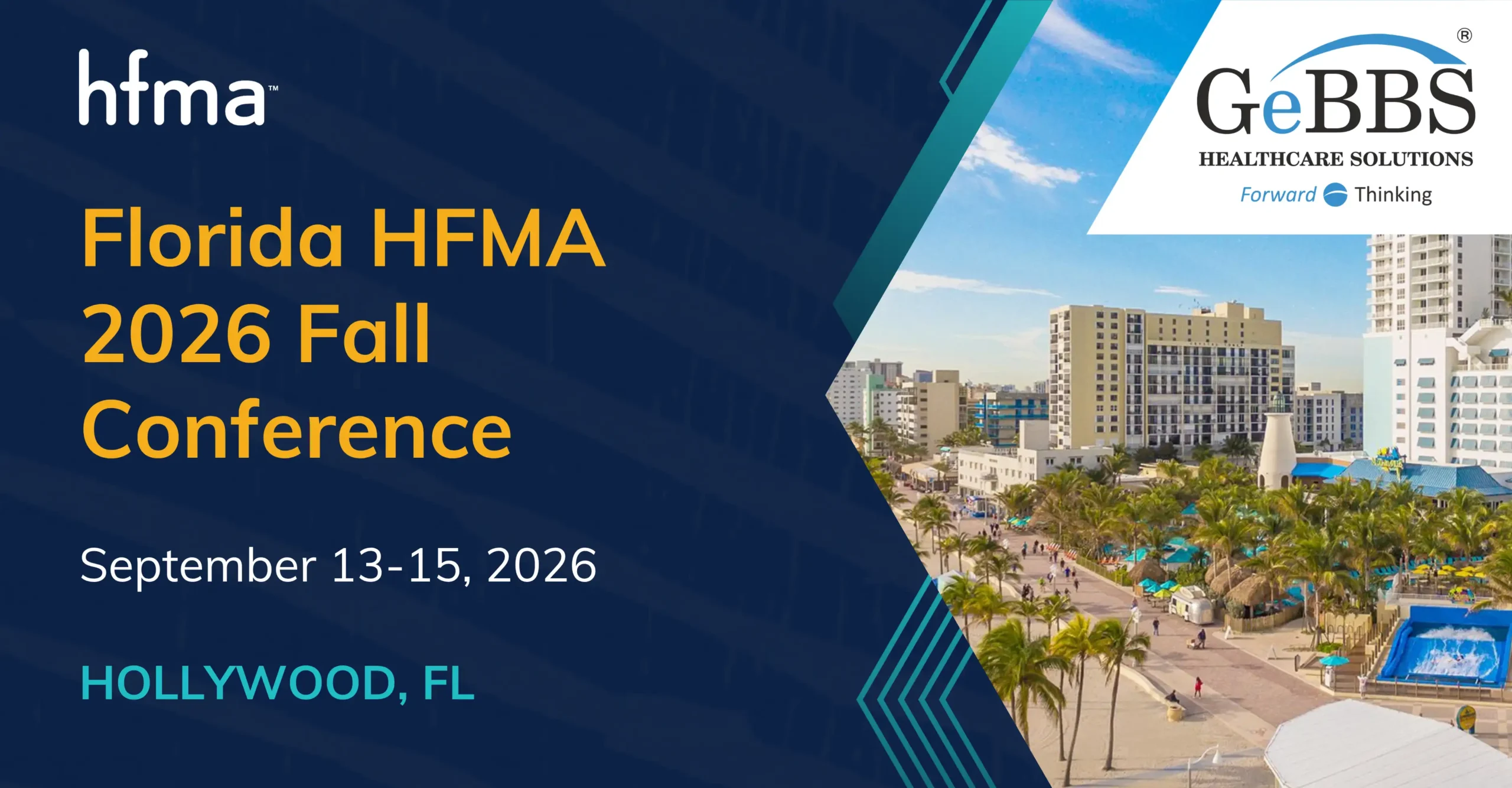 GeBBS Healthcare Solutions - HFMA Florida Fall 2026 Conference